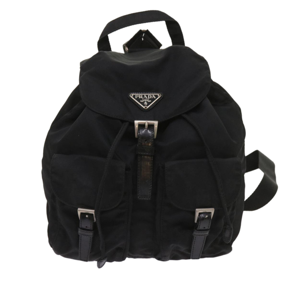 PRADA Backpack Nylon Black Auth ep2937 - Picture 13 of 16